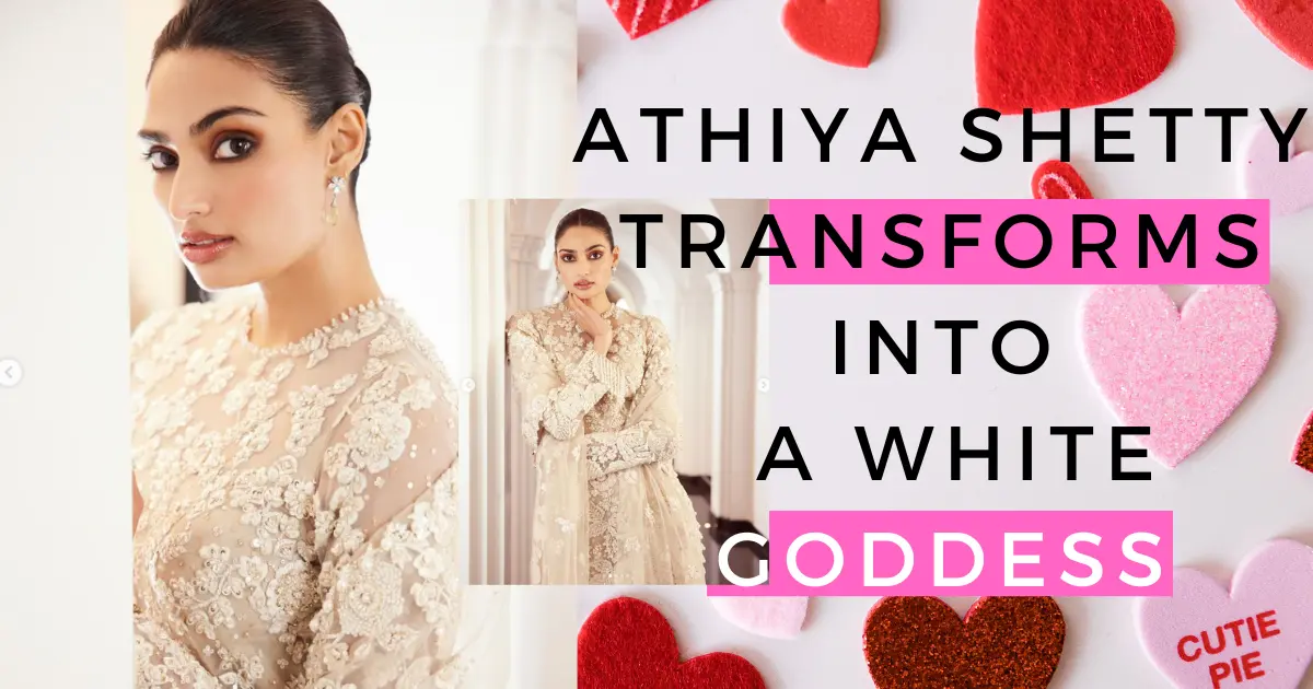 Athiya Shetty Transforms into a White Goddess