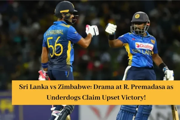 Sri lanka vs Zimbambwe