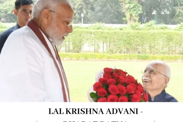 Lal Krishna Advani Bharat Ratna